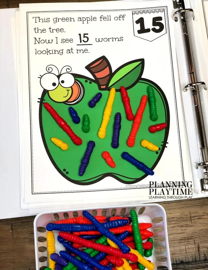 Teen Numbers Math Activities Binder Planning Playtime