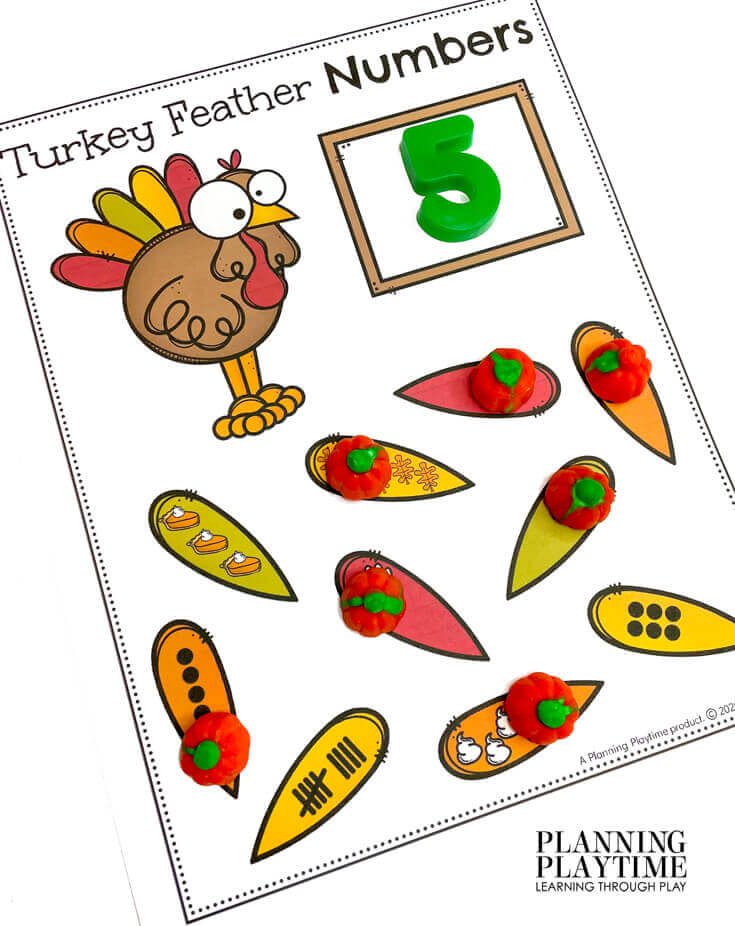 Turkey Worksheets Preschool Planning Playtime