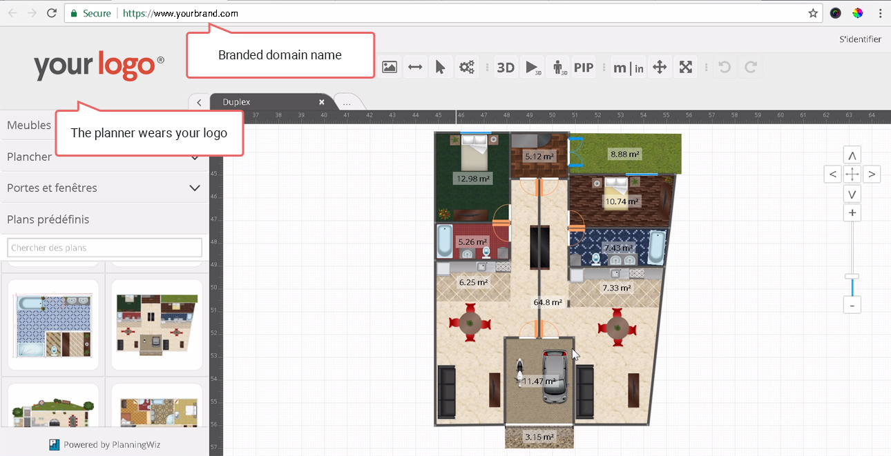 Floor plan software for property managers PlanningWiz Floor Planner