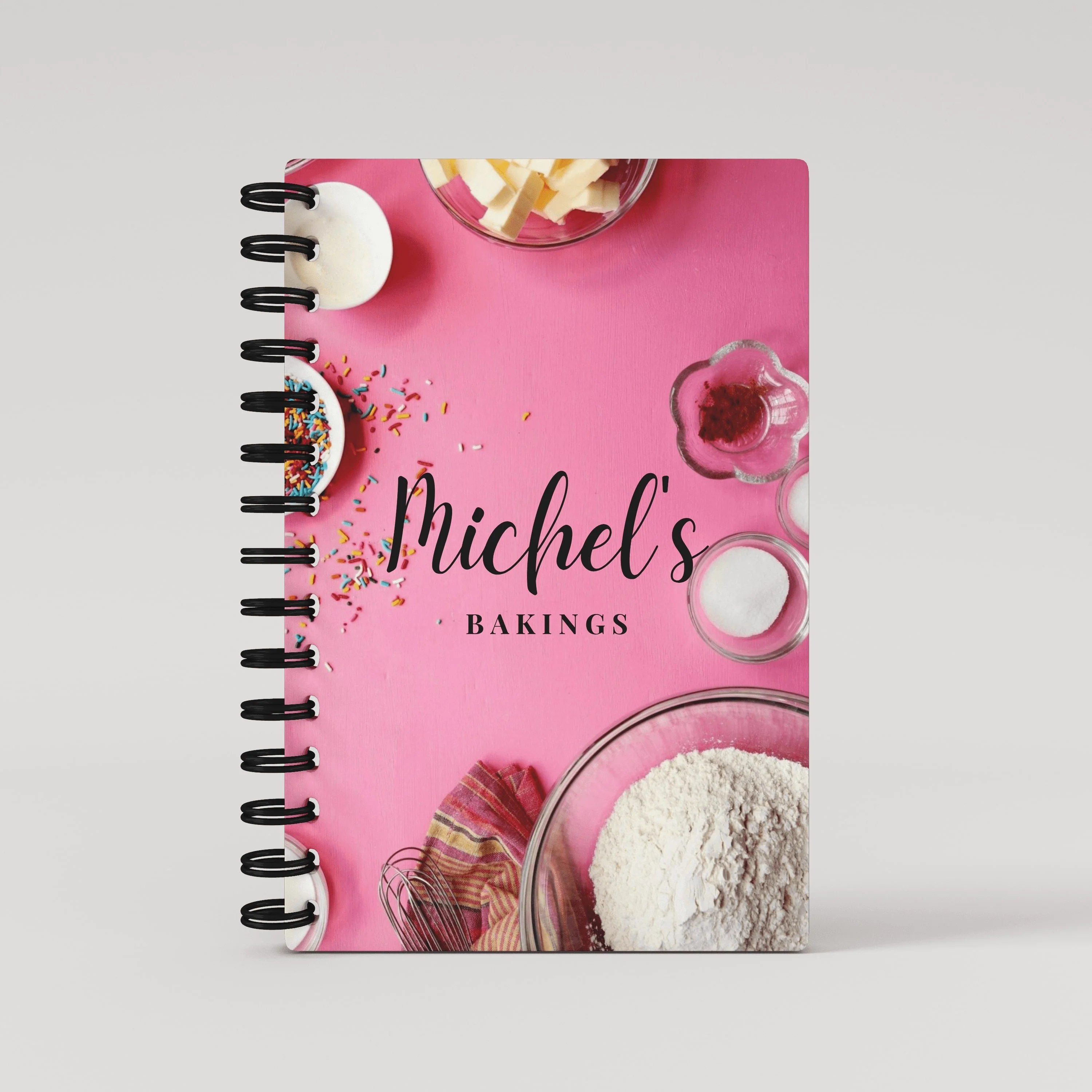 Pink Recipe Book PlanOuter