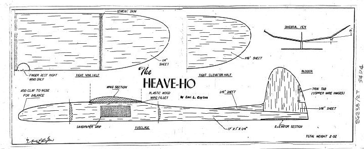 HEAVE HO AMA Academy of Model Aeronautics