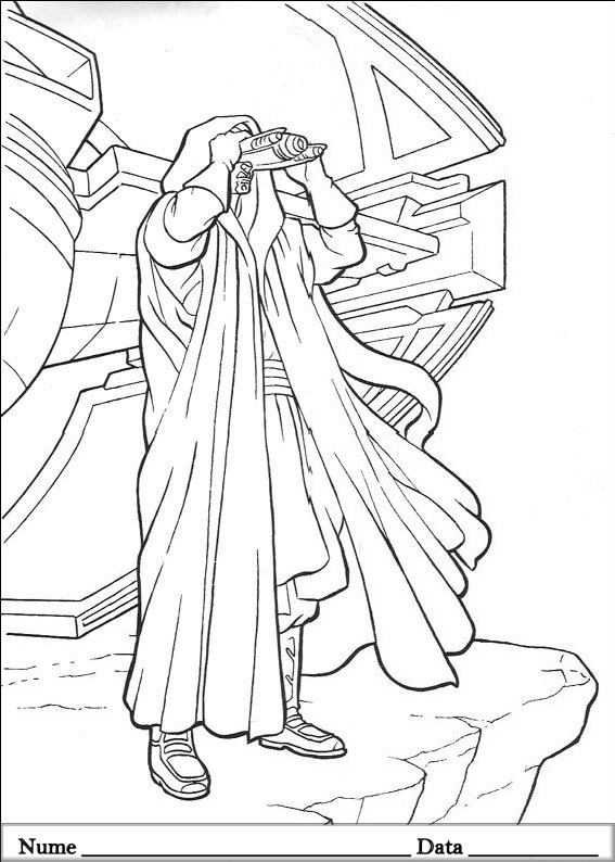 Star wars - Planse de colorat si educative