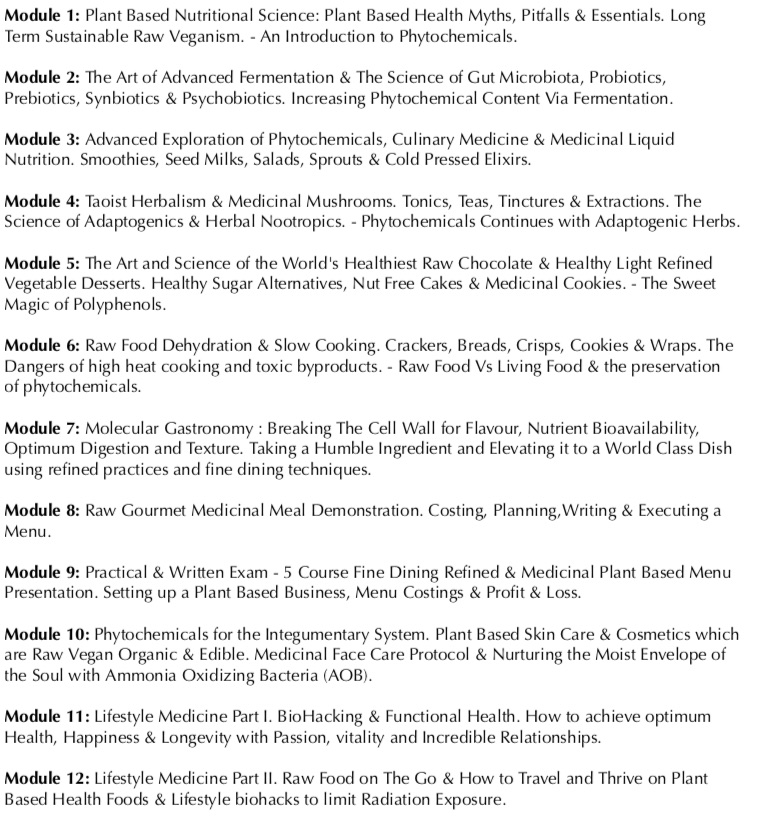 CourseModules Plant Based Academy