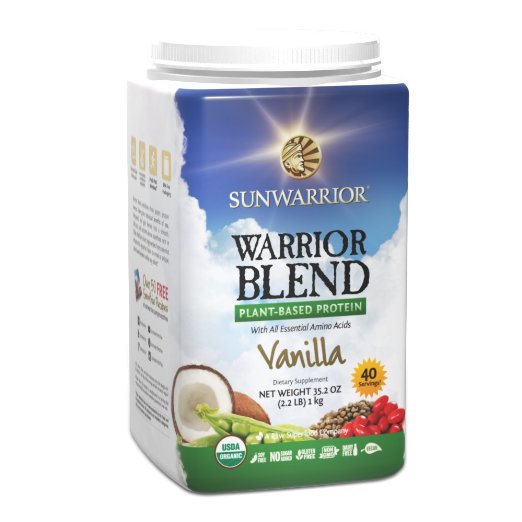 Sunwarrior Classic Protein Powder 2.2lbs Plant Based Diet Recipes