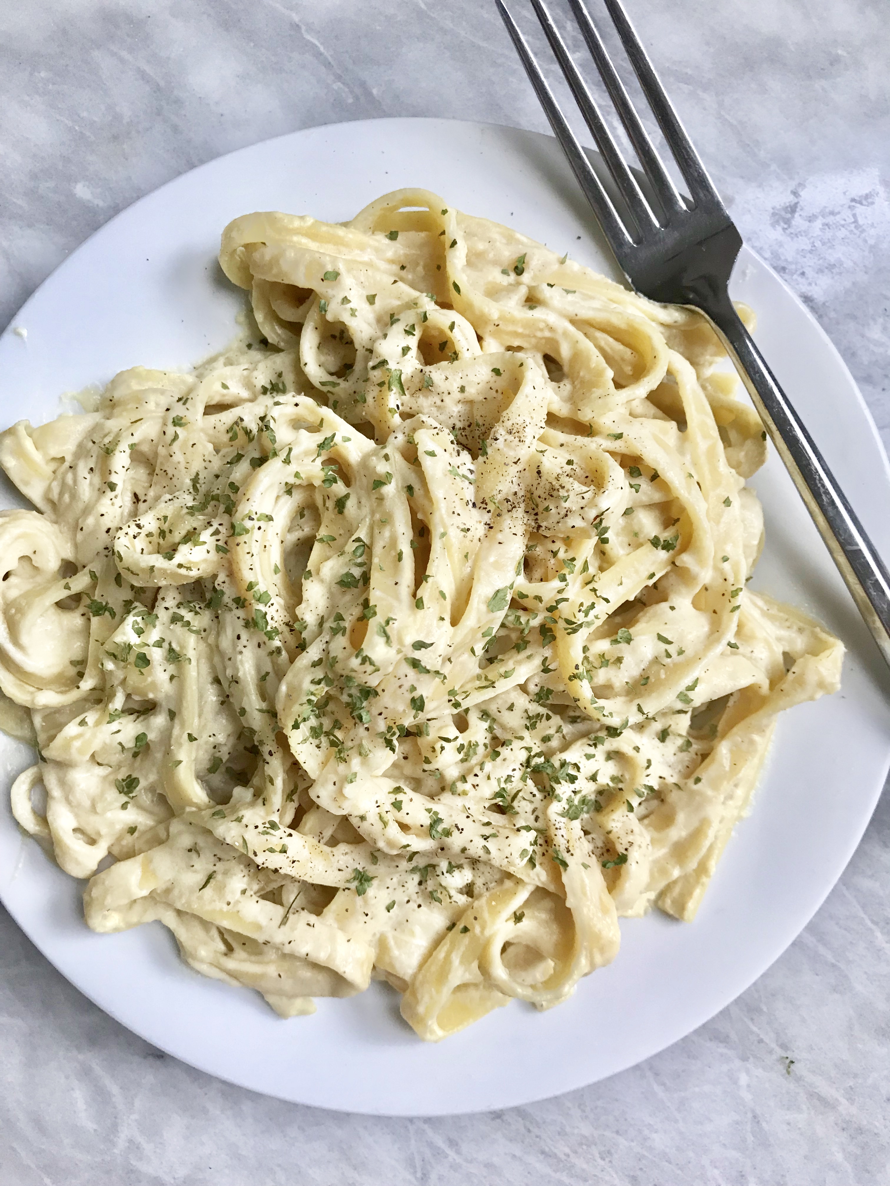 Cauliflower Alfredo Sauce *Updated* Plant Based Jane
