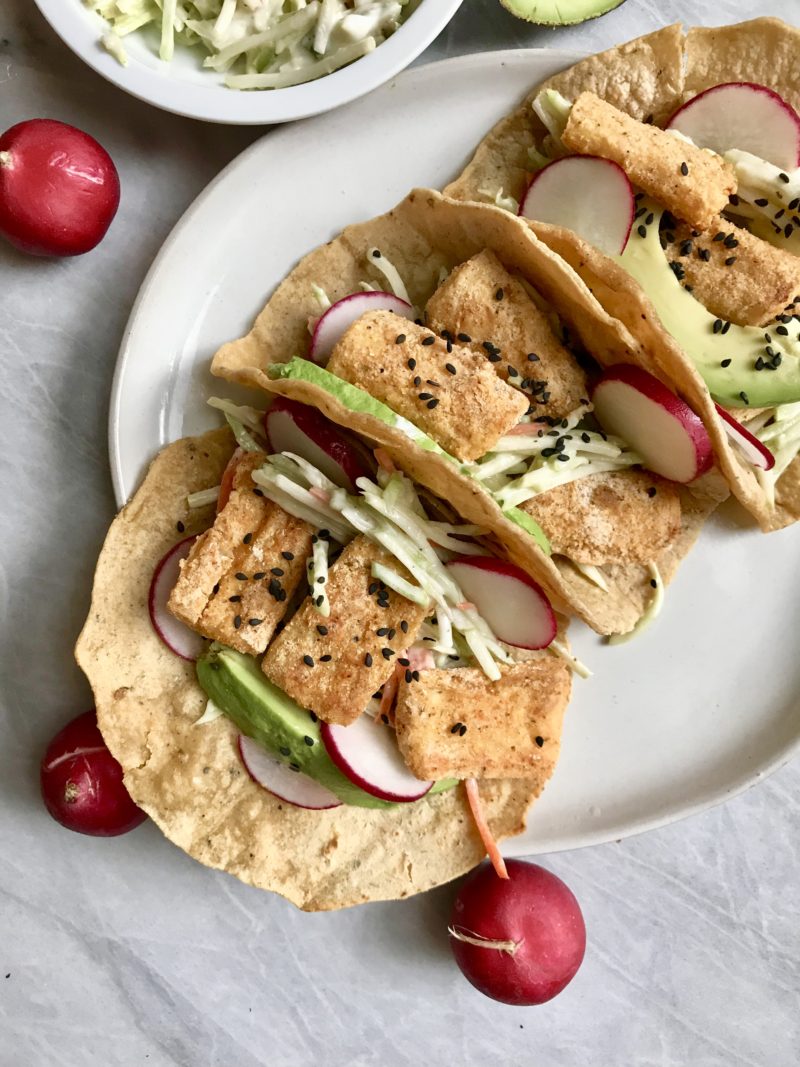 Baked Crispy Hearts of Palm Tacos Plant Based Jane