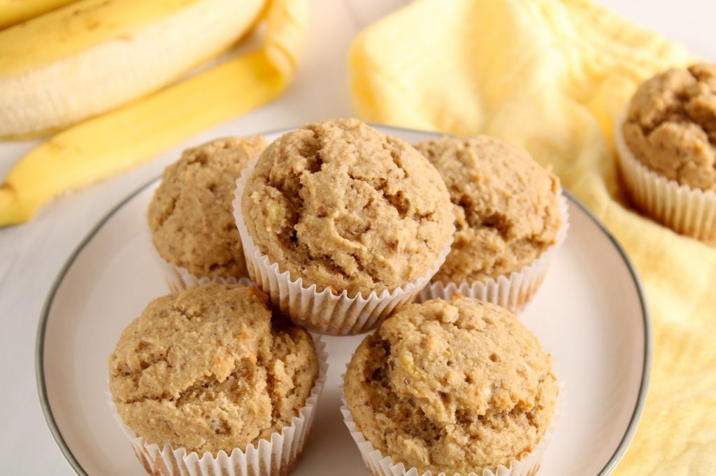 Almond Flour Banana Muffins (Vegan) Plant Based Jess