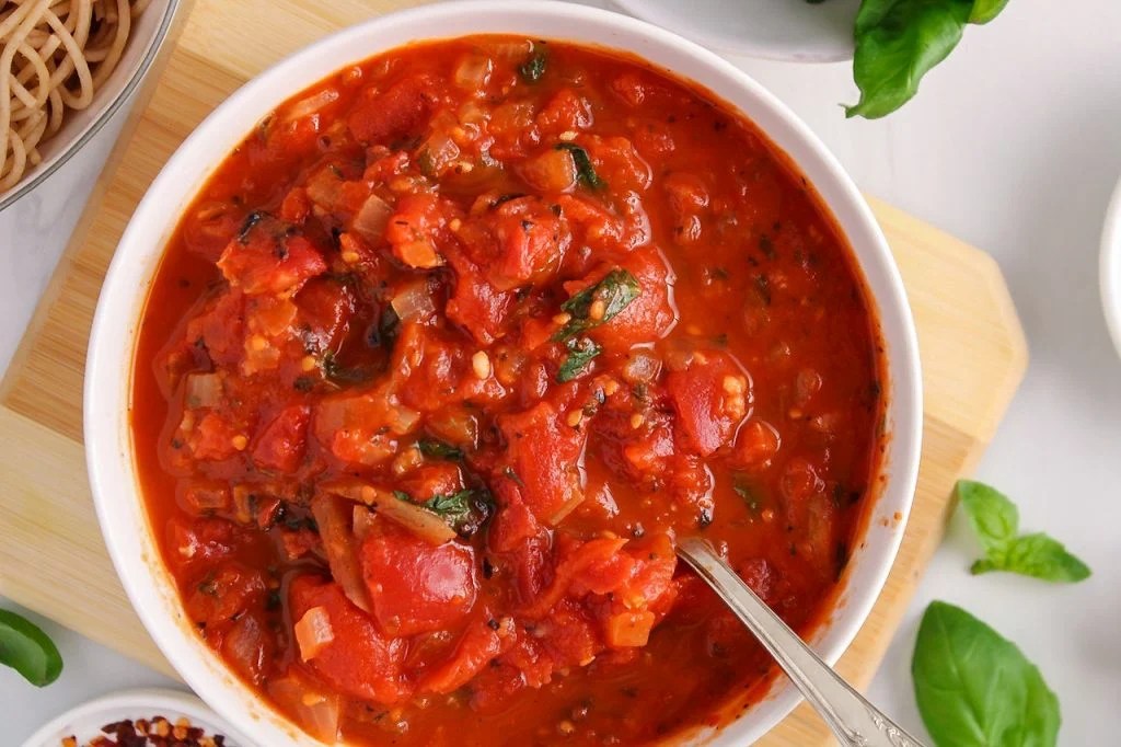 Hearty Marinara Sauce (Quick & Easy) Plant Based Jess