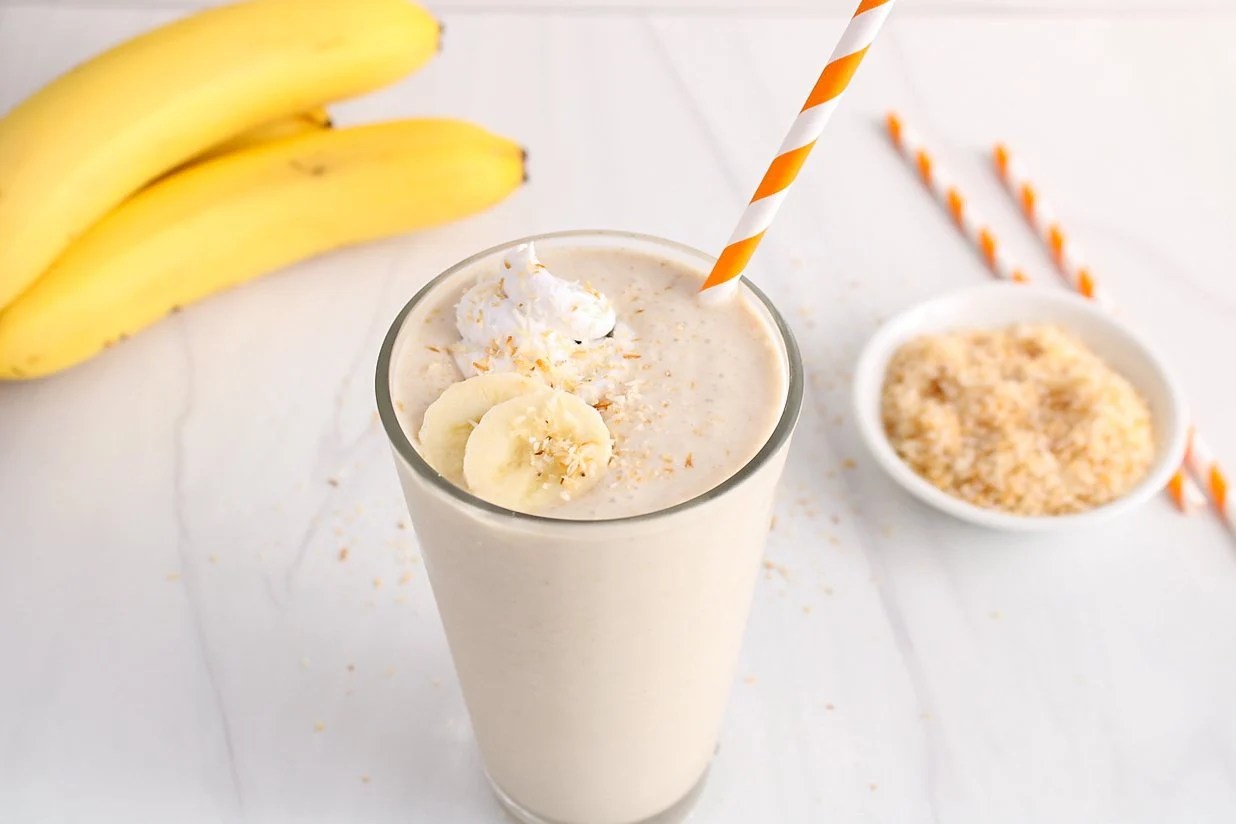 Coconut Milkshake (No Ice Cream) Plant Based Jess