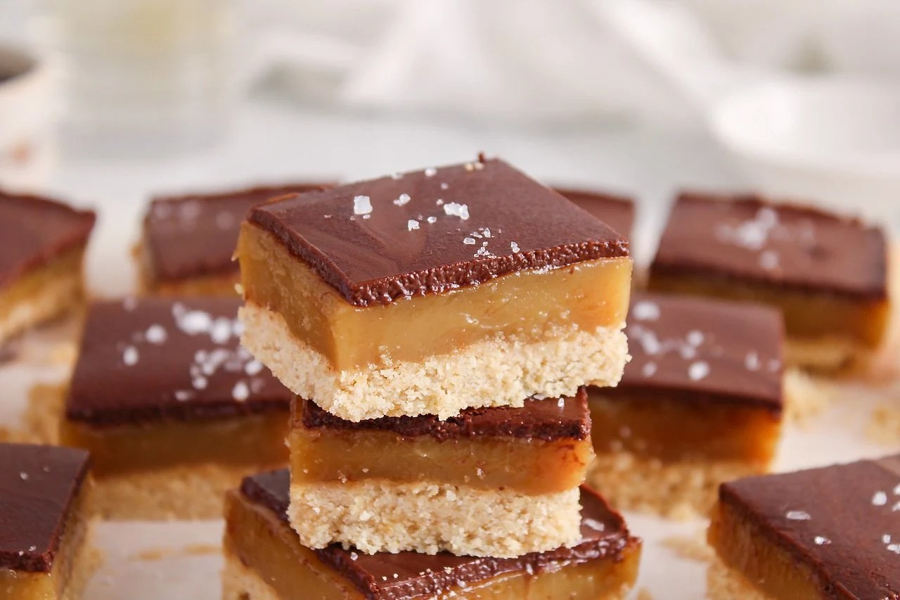 Vegan Millionaire Shortbread (without condensed milk) Plant Based Jess