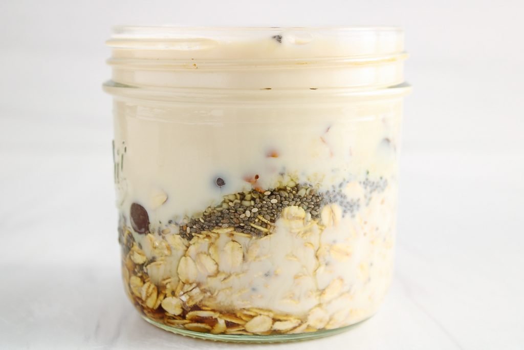 High Protein Overnight Oats (Vegan & No Protein Powder) Plant Based Jess