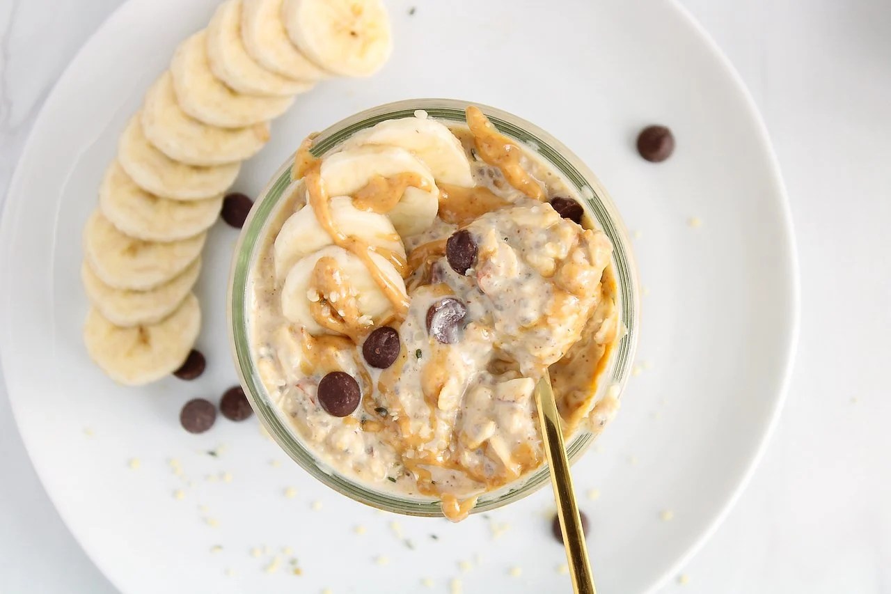 High Protein Overnight Oats (Vegan & No Protein Powder) Plant Based Jess