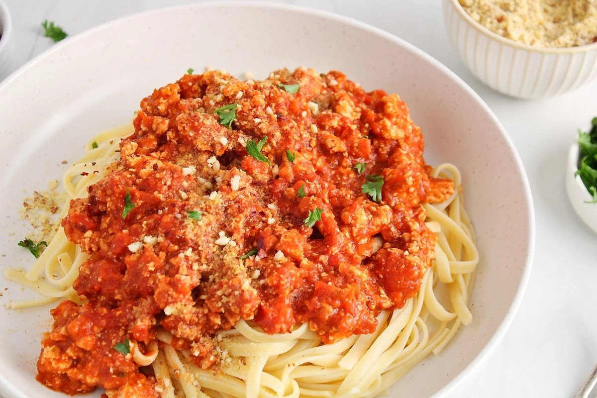 Vegan Tofu Bolognese (Easy and Quick Recipe) Plant Based Jess