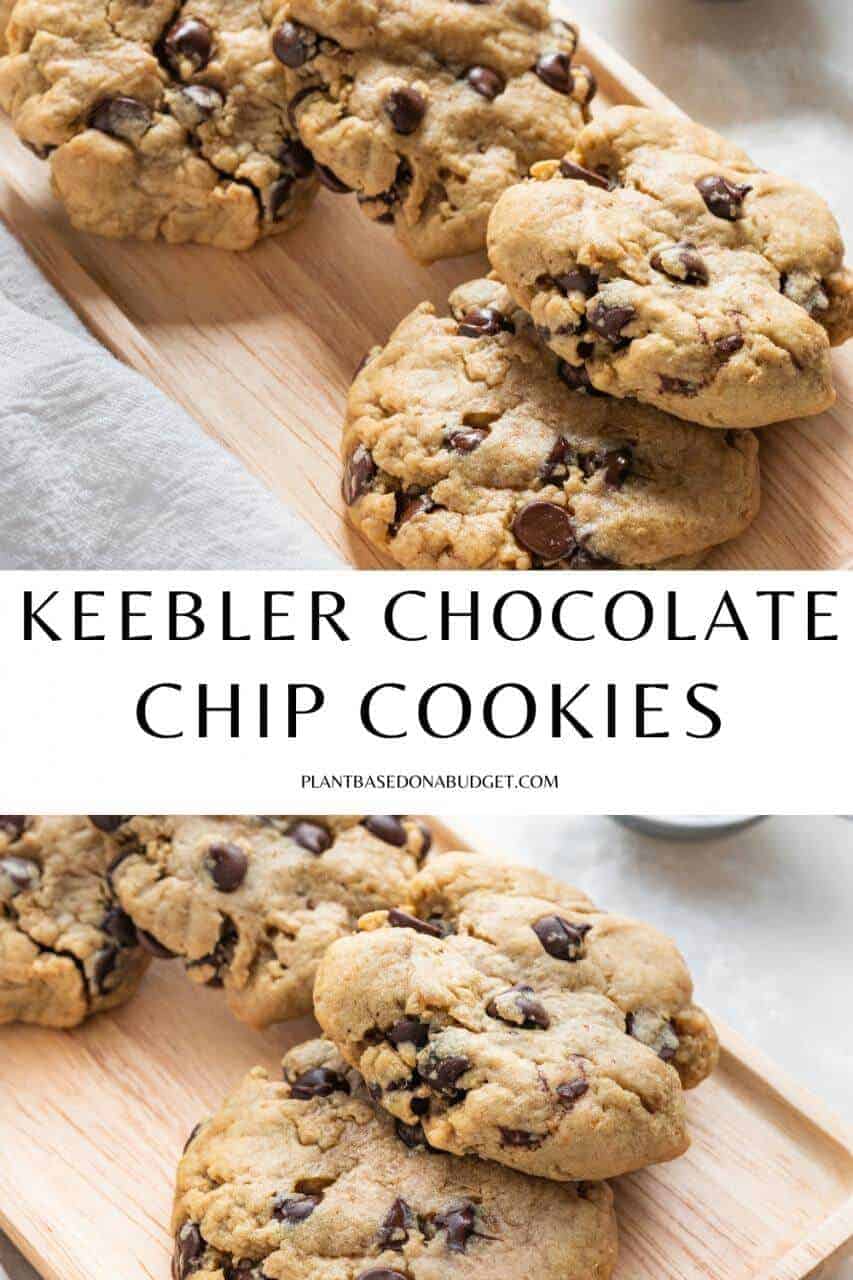 Keeblerstyle Chocolate Chip Cookies PlantBased on a Budget