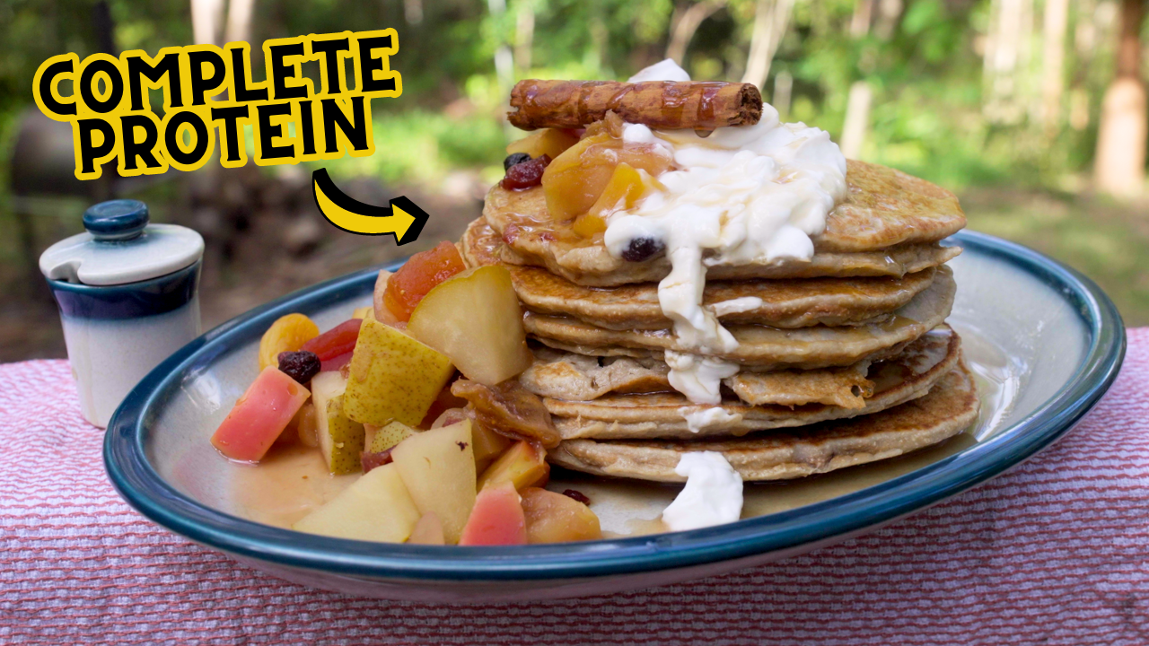 HIGH PROTEIN Gluten Free VEGAN Pancakes Recipe Plant Based Purpose