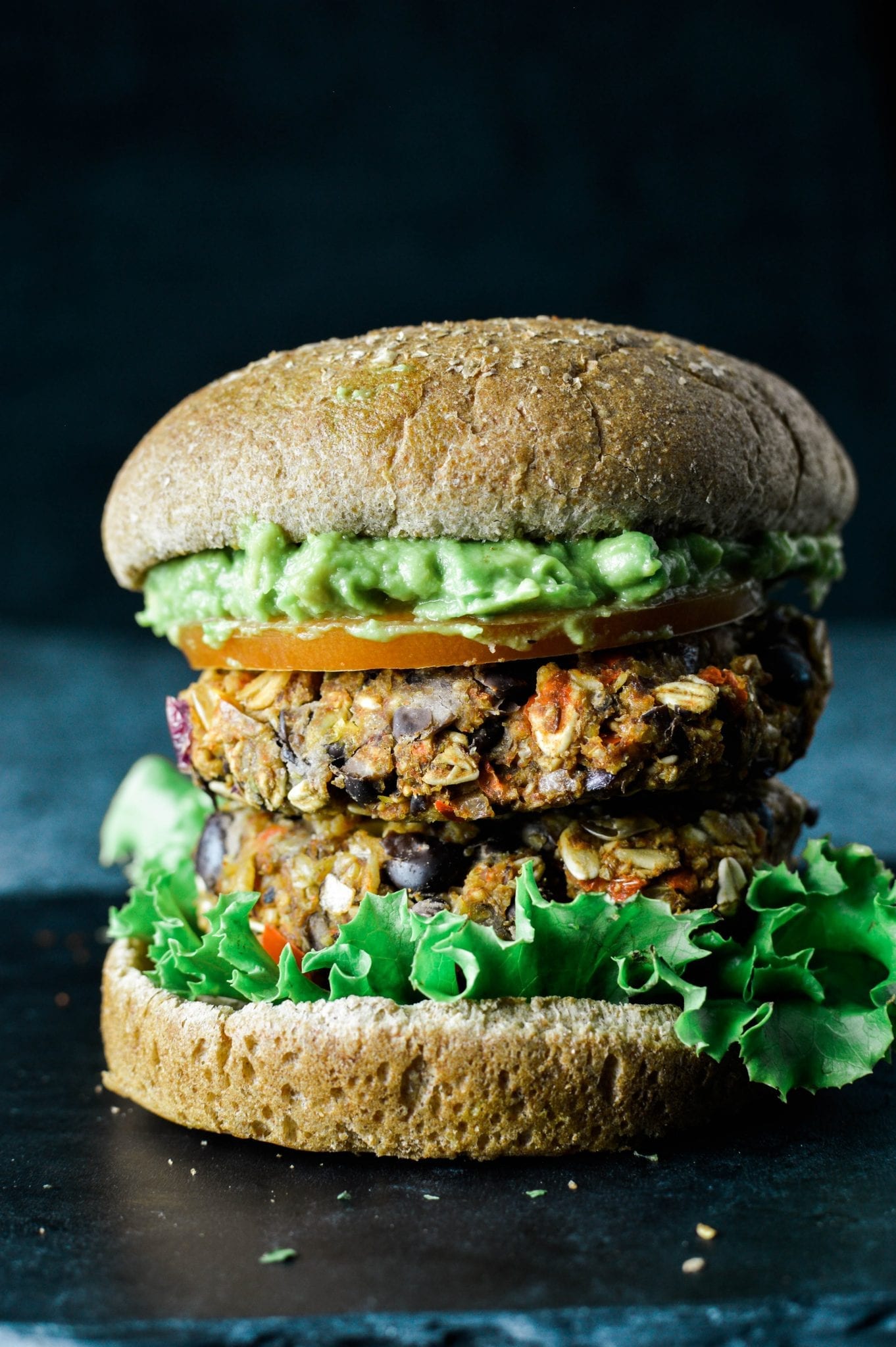Hearty Vegan Black Bean Burger Plant Based Scotty