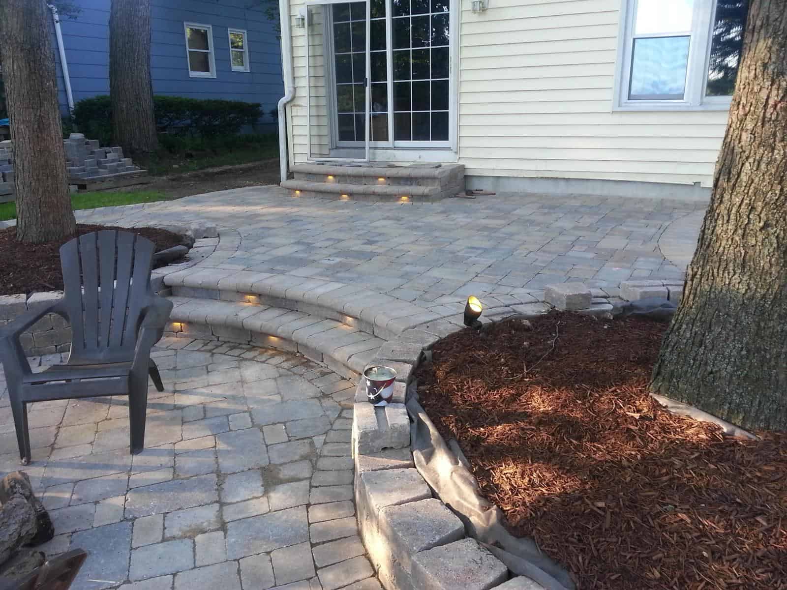 1200 Square Foot Patio Project Start to Finish… Great Planning!