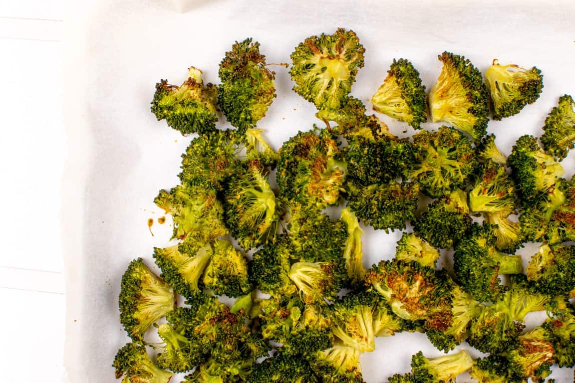 Easy Roasted Broccoli with Nutritional Yeast PLANTED NOSHERY