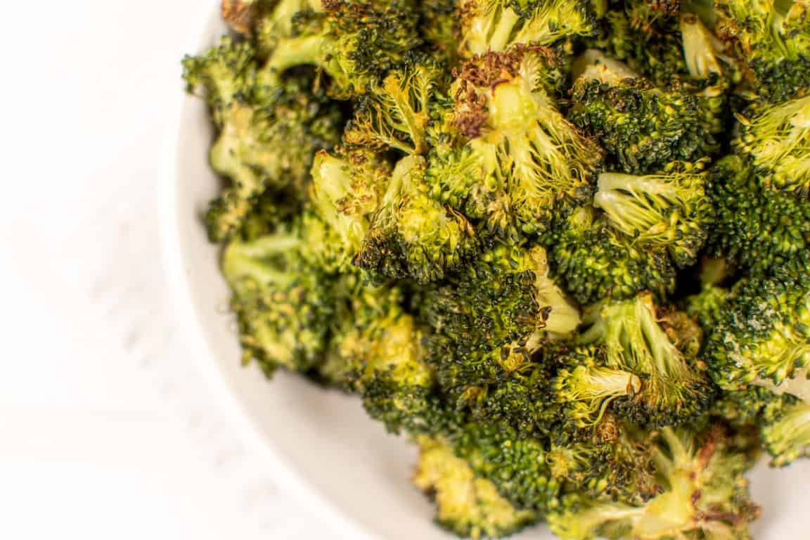 Easy Roasted Broccoli with Nutritional Yeast PLANTED NOSHERY