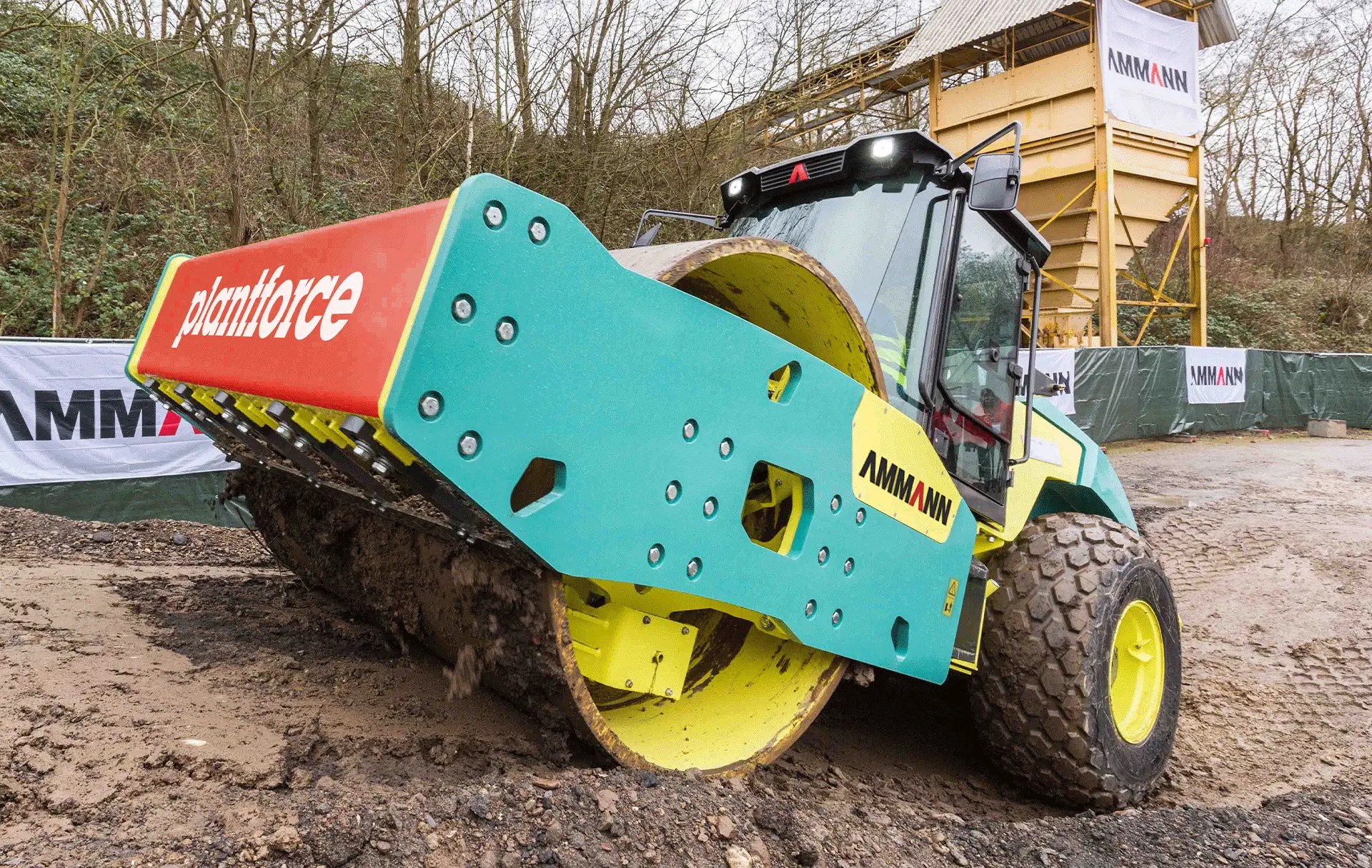 20 Tonne Single Drum Roller Hire Plantforce