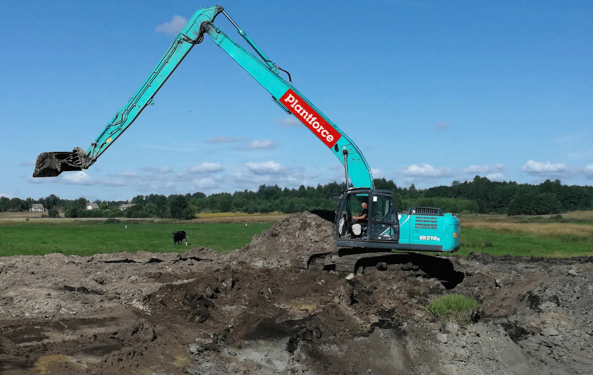 21t Long Reach Excavators Plantforce