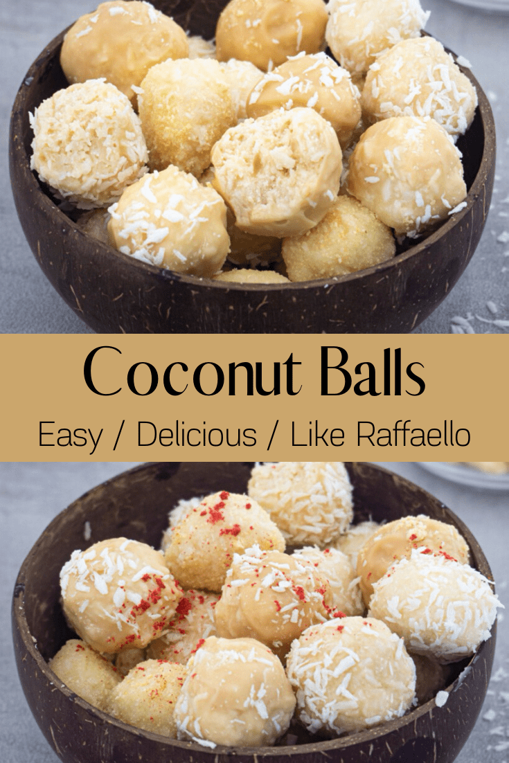 NoBake Coconut Balls Recipe (Easy)