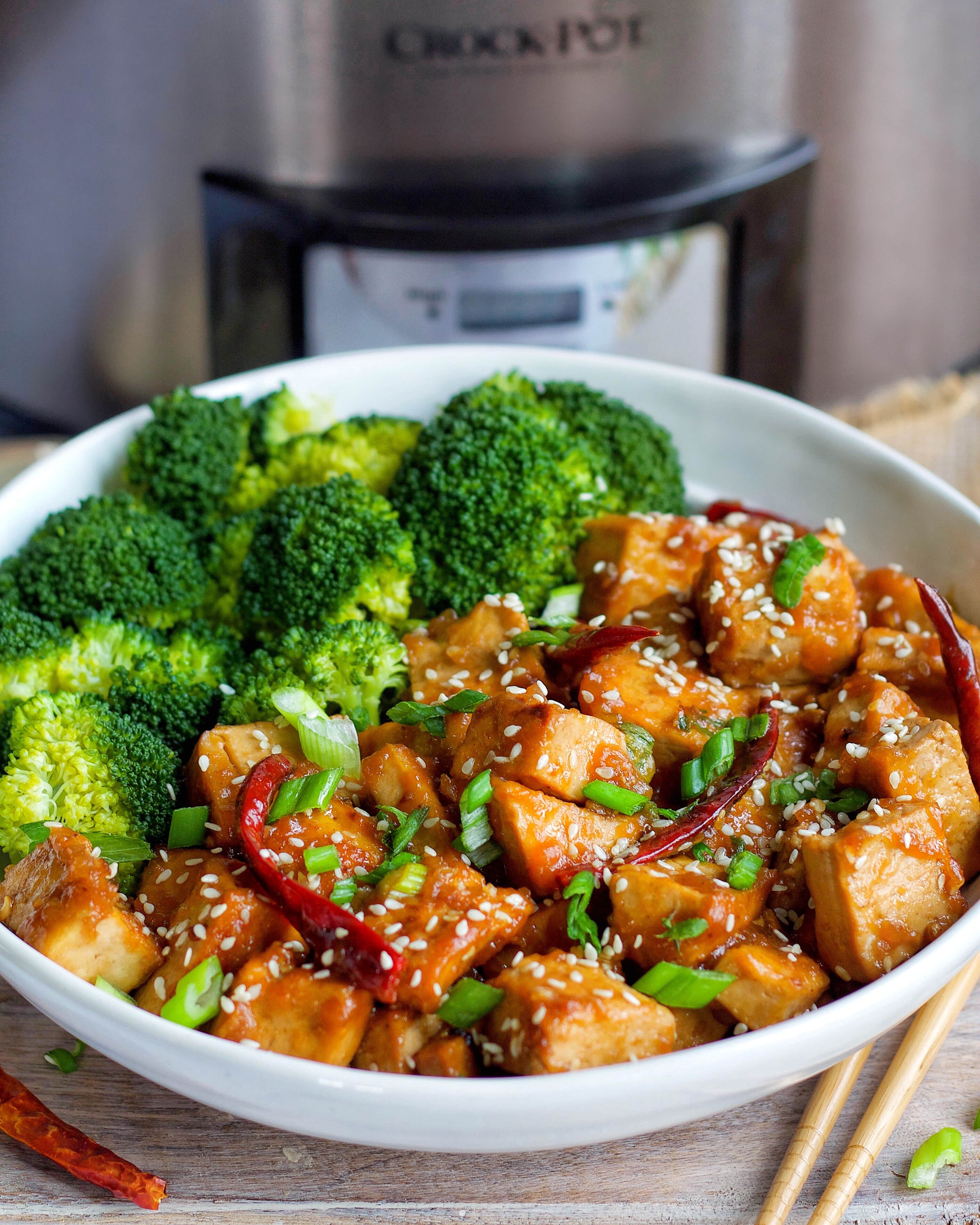 General Tso's Tofu Plantifully Based