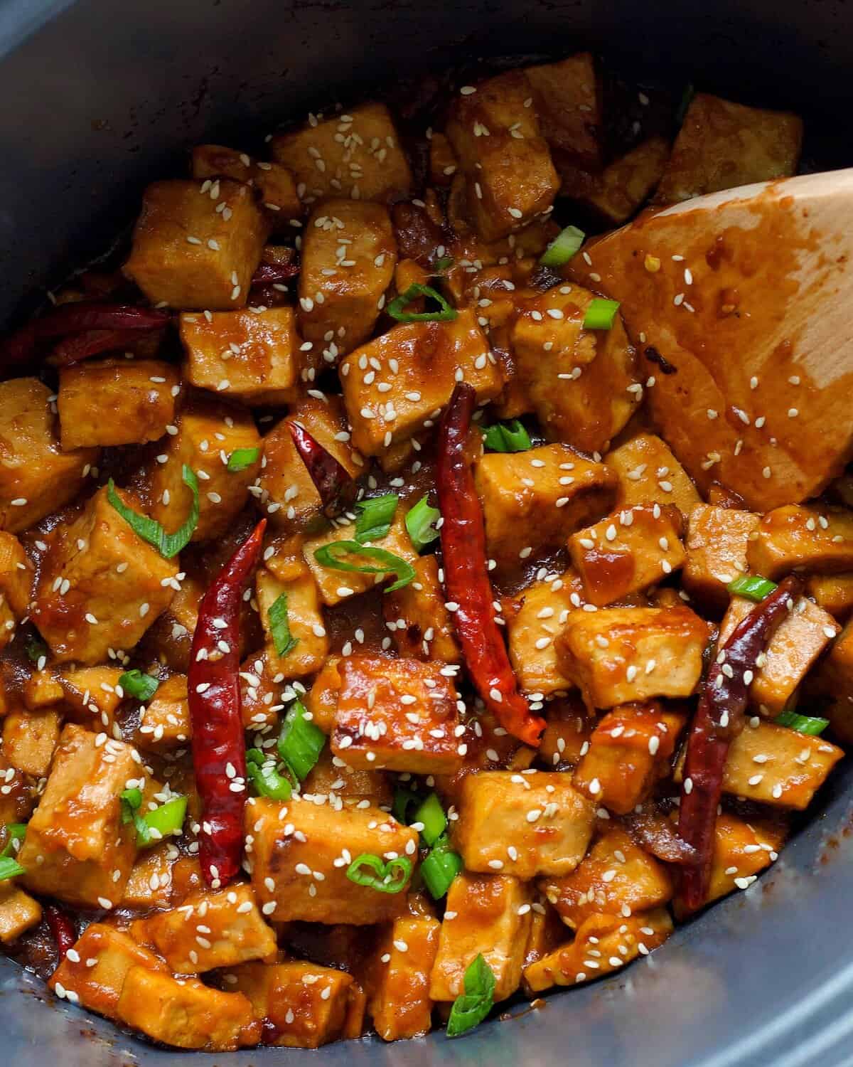 General Tso's Tofu Plantifully Based