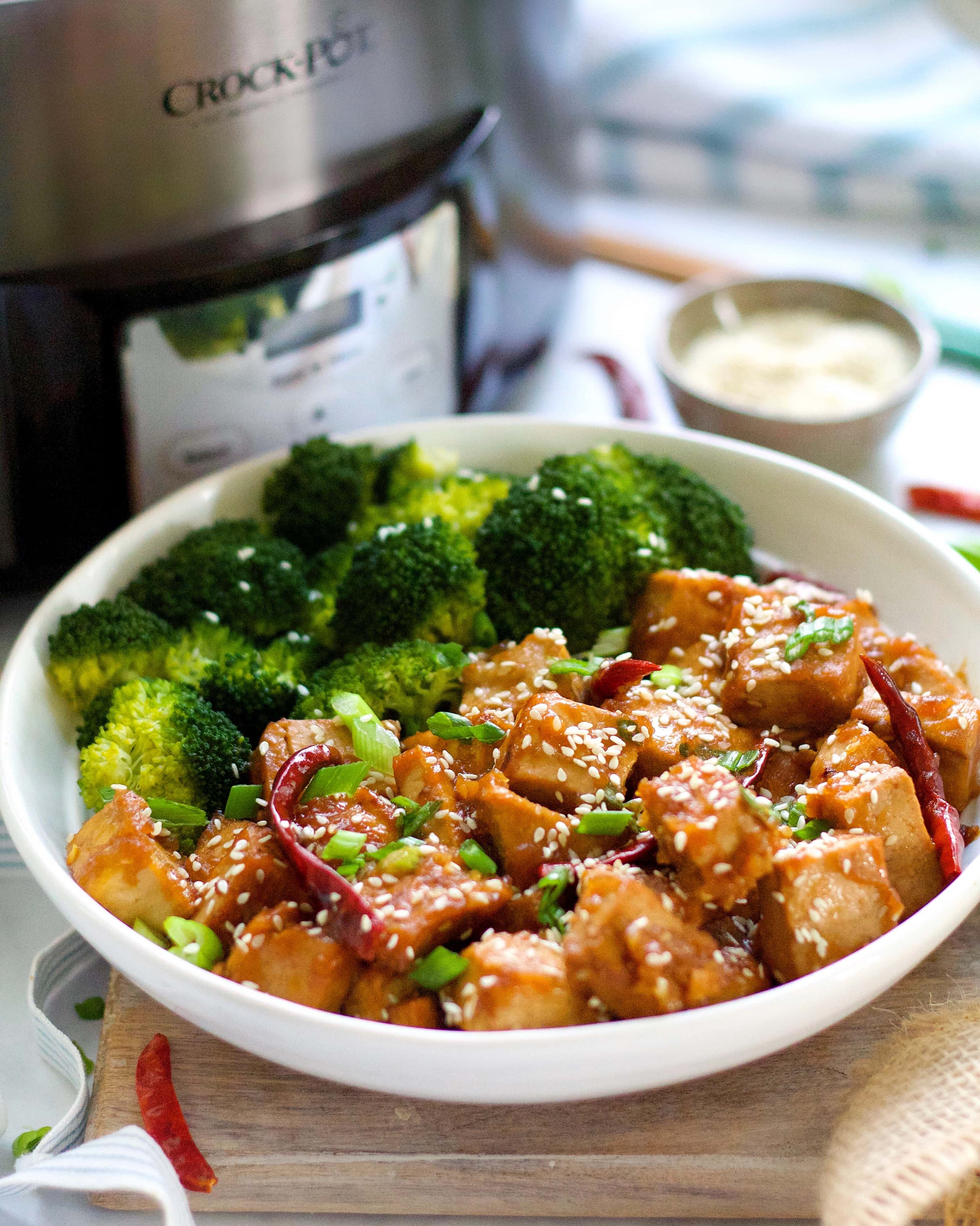 General Tso's Tofu Plantifully Based