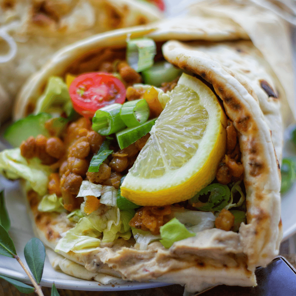 Lemony Lentil Wraps Plantifully Based