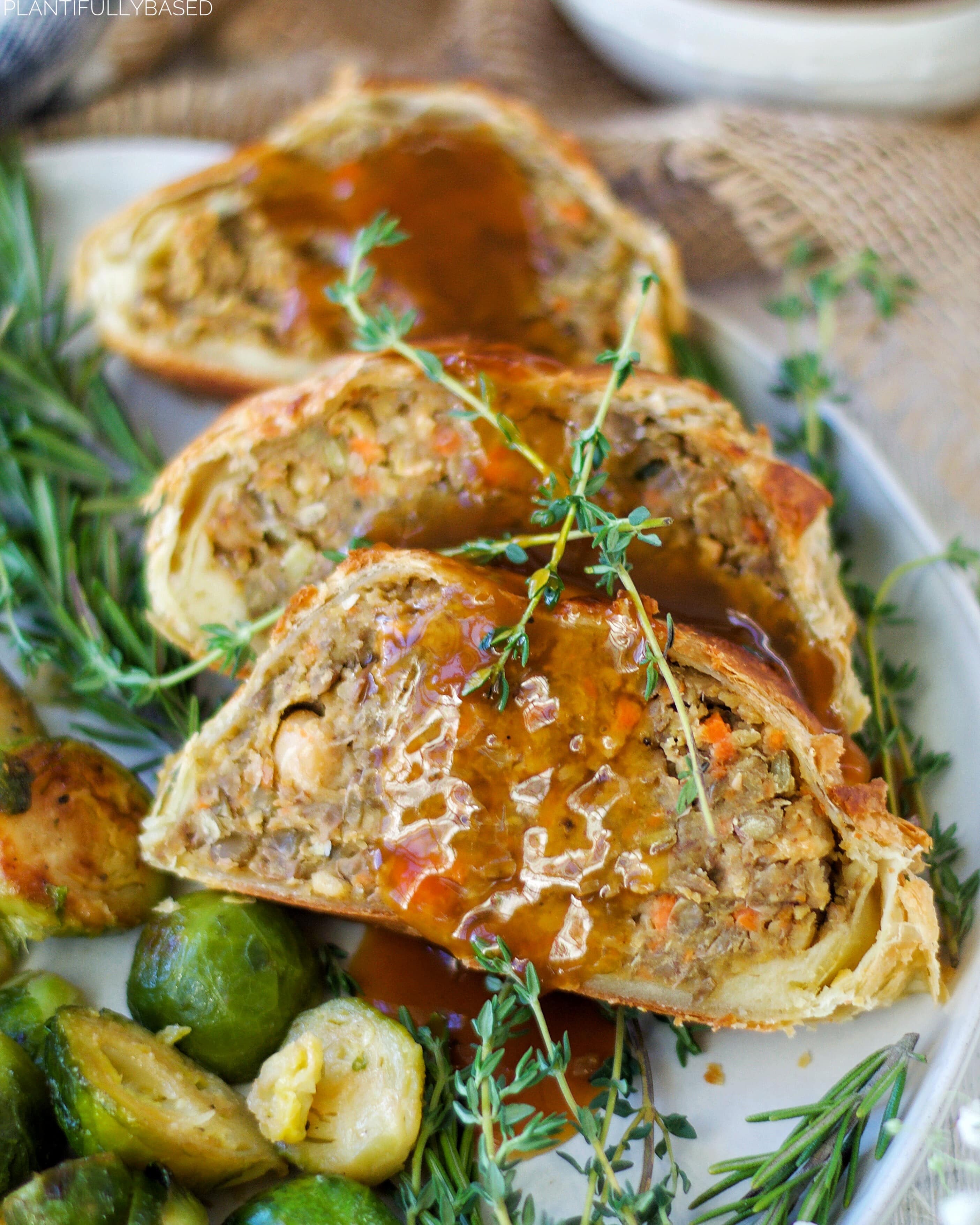 Vegan Lentil Wellington Plantifully Based