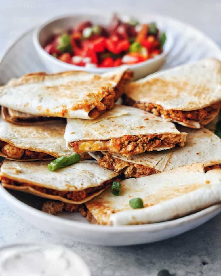 Vegan Oven Baked Quesadillas Plantifully Based