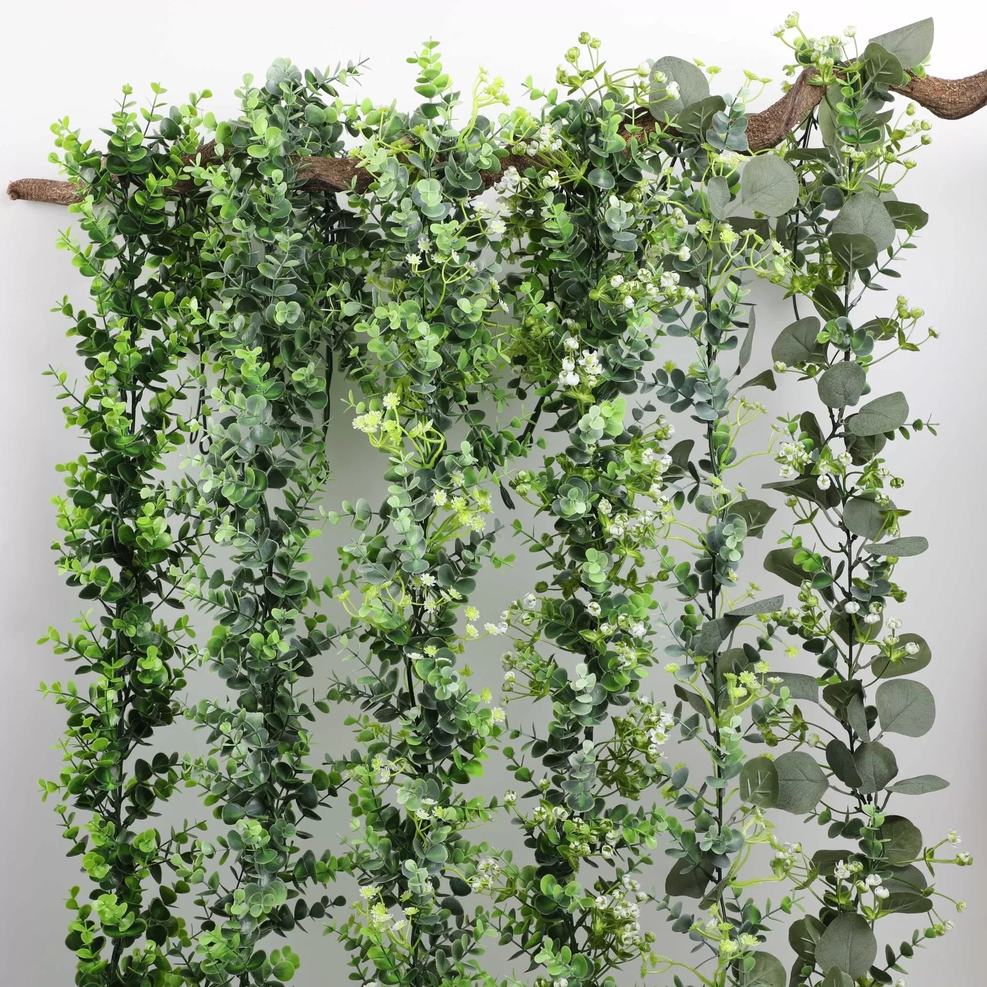 artificial eucalyptus garland wholesale