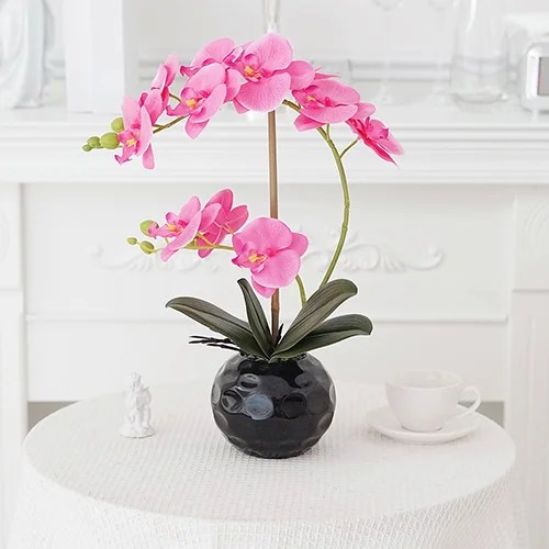 Wholesale artificial orchid plants in pots