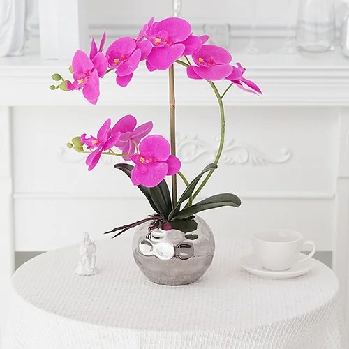 Wholesale artificial orchid plants in pots