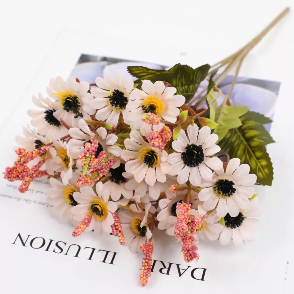 Premium Artificial Daisy Flowers Bulk