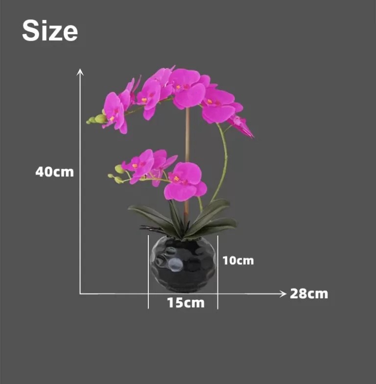 Wholesale artificial orchid plants in pots