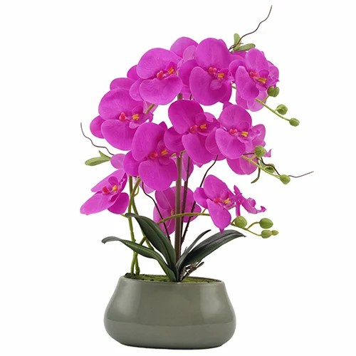 Wholesale artificial orchid plants in pots