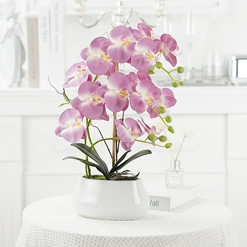 Wholesale artificial orchid plants in pots