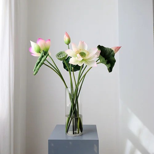 Artificial Lotus Flower Plantifya