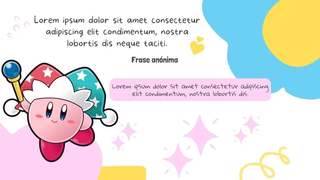 Plantilla PowerPoint de Kirby Temas PPT y Google Slides