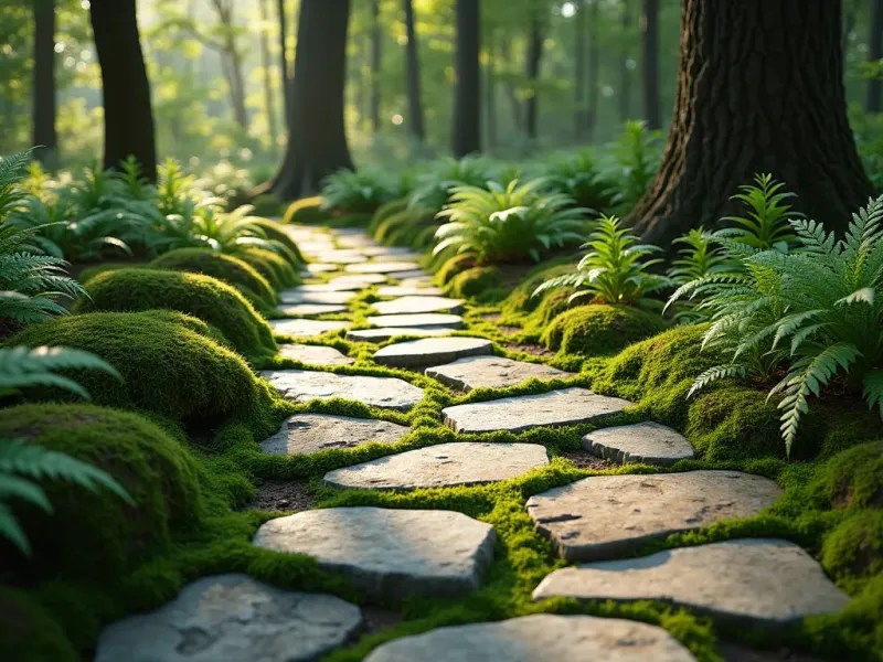 Whimsical Woodland Pathway
