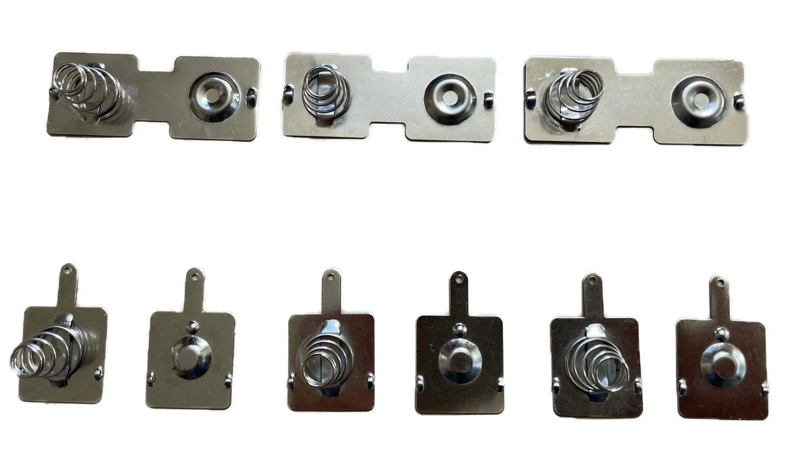 D Cell Battery IEC R20 Leaf Spring Contact Metal Plate 3Set Pack