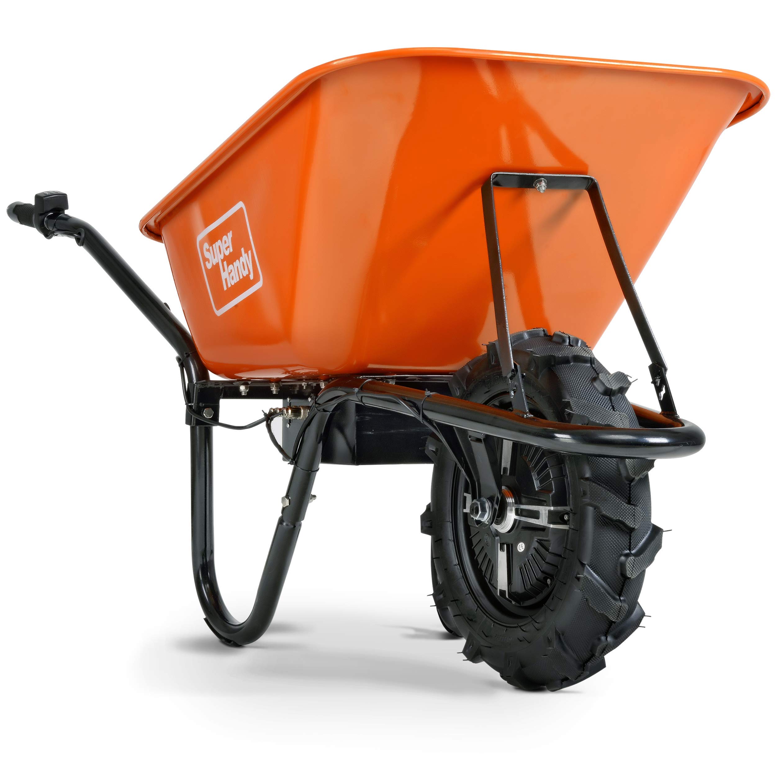 SuperHandy Wheelbarrow Electric Powered Utility Cart