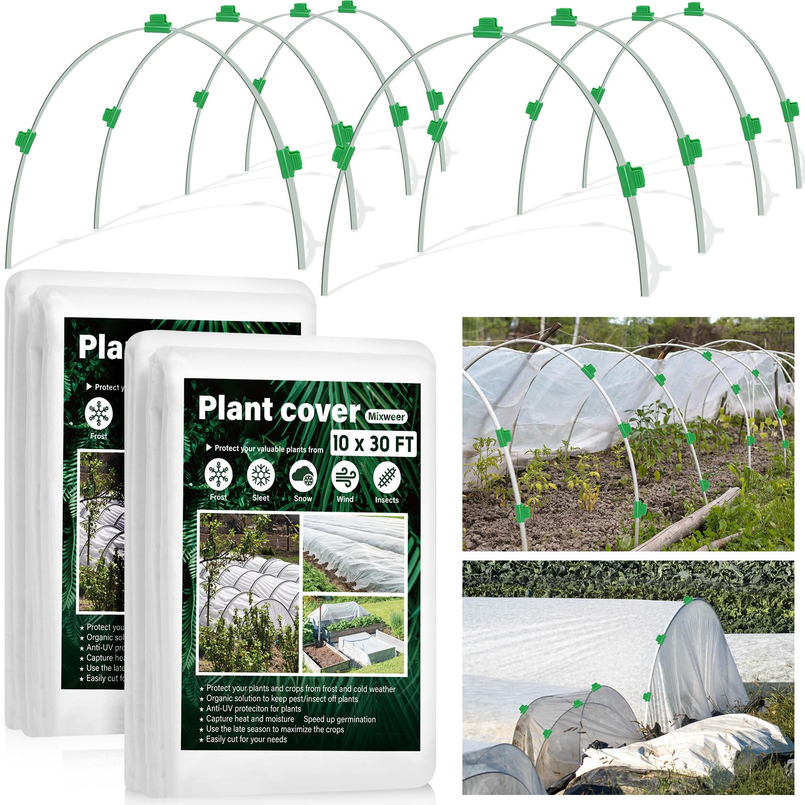 Best Garden Row Covers for Frost Protection Keep Your Garden Safe from