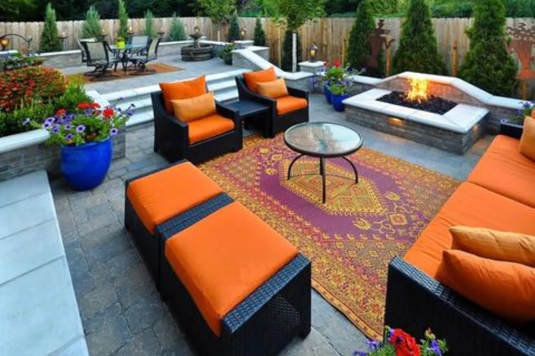 Multi-Level Design For Small Patio