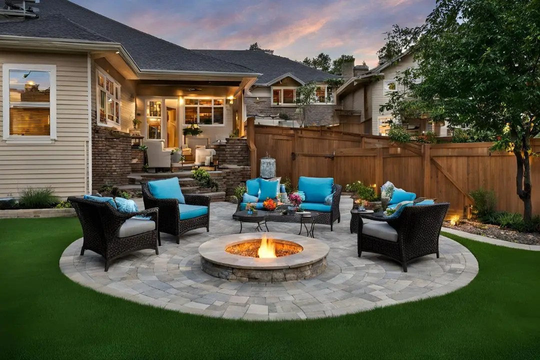 Add a Fire Pit with Seating