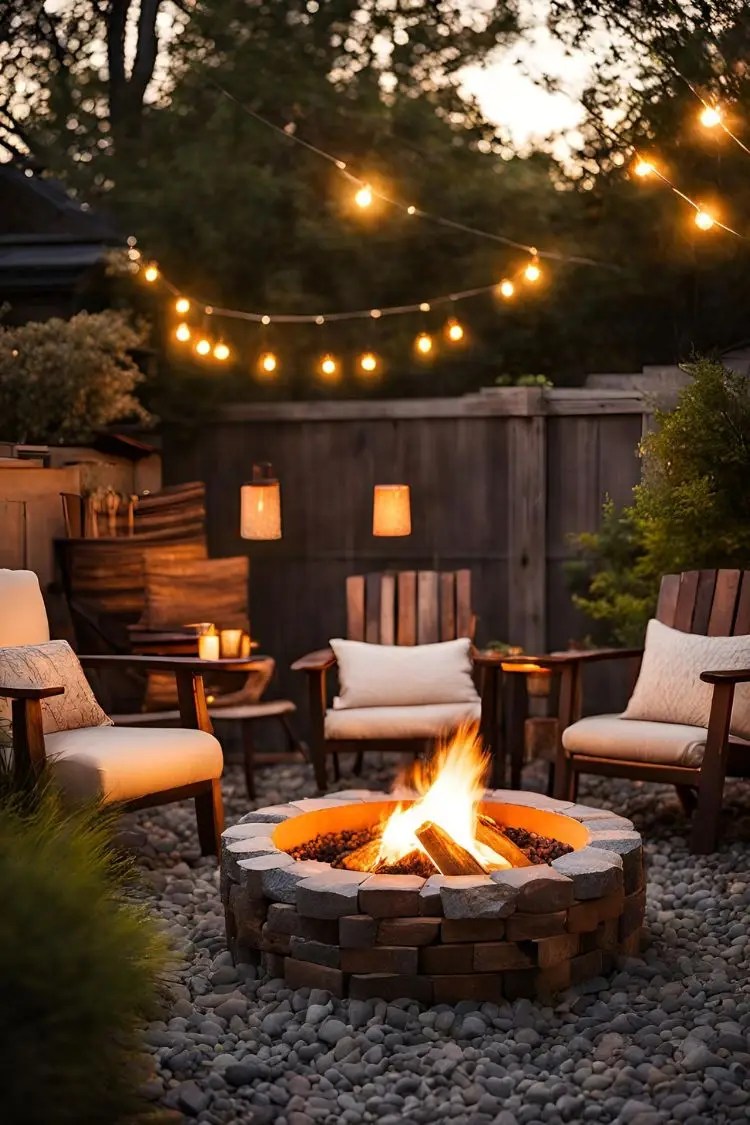 DIY Fire Pit Area