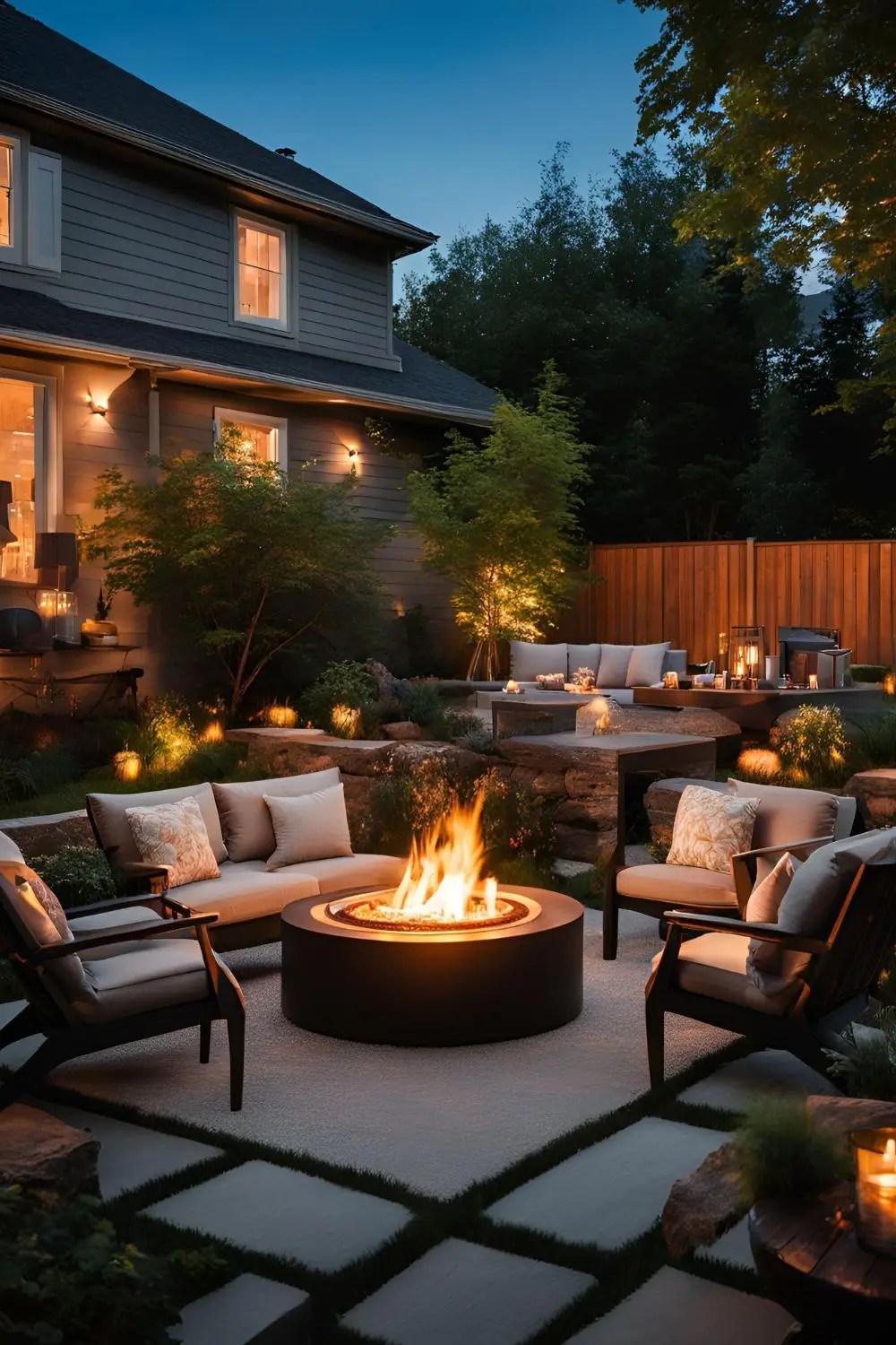 Firepit Table Combo