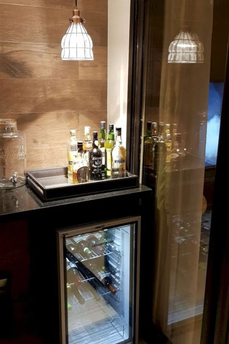 Mini Bar Setup for Balcony
